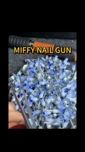MIFFY Nail Gun Bullet 100PCS Mini Nail Shooting Nail Gun Ceiling Steel Nail Fire Nail Pipe Clamp Nail Hook Nails