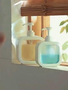 300ML / 500ML Empty Refillable Plastic Square Bottle Cosmetic Packaging Bottle with Spray Pump For Liquid Lotion Soap Hand Washer ✅✅✅✅✅✅**** PRINTING CUSTOM LOGO AVAILABLE *****✅✅✅✅✅✅