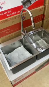 Giá Inox Gác Chậu Rửa Bát Giỏ Inox Đặt Chậu Rửa Bát Giá Inox Gác Bồn Rửa Chén Giá Đựng Đồ Inox