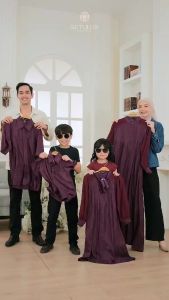 LESTARIJAYA Baju Couple Keluarga Senada Set Couple Family Baju Seragam Lebaran 2025