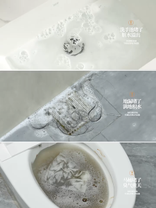 LODER ECOCO Magic Toilet Plunger Set - Unclog Your Toilet Easily and Quickly