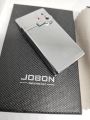 2 IN 1 Jobon ZB-939-1  Jet Flame & Ghost Flame Lighter (Silver). 