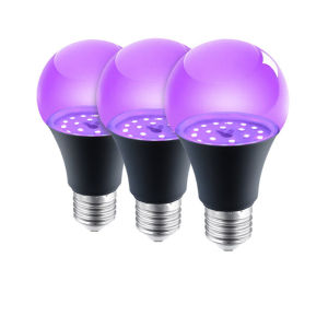 10W Bóng Đèn Tím E27 UV 395nm Cho Bóng Tối Dự Tiệc Cung Cấp Đèn Thanh Huỳnh Quang Trang Trí AC85-265 Điện Áp
