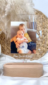 Personalised LED Plaques Sign Light | Custom Acrylics Stand Signage Teachers Day Gifts