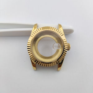 Womens watch case with 31mm stainless steel case polished bevelled bezel sapphire glass lens FIT for NH05 and NH06 movements