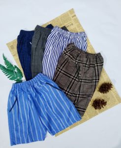 Paket Isi 5 Celana Pendek Anak Katun Motif  Laki Laki Perempuan