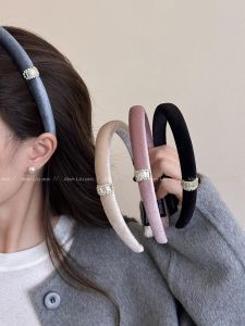 Fashionable Spring Summer Diamond Women's Hairband: High-End & Stylish Daily Wear