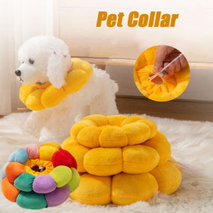 Pet Anti-Bite Collar 2 Styles Adjustable Cat Dog Neutering Anti-Licking Protective Pet Neckband