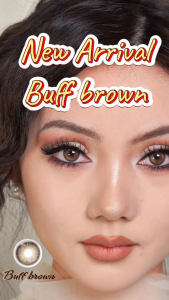 【NEW KOREA LOOK】Magister Contact Lens Graded 1Pair(2Pcs) Brown Natural Coloured Contact Lenses Graded(0.00~-6.00)