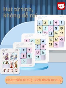 XIAOGUAICAI | Intelligent Education Digital Slide Puzzle Three Kingdoms Theme Magnetic