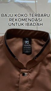 Armisth - Baju Koko Putih Katun Terbaru / Kemeja Koko Pria Premium