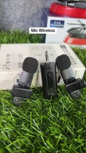 Terbaru -K35 HP Mikrofon Clip On Lavalier Nirkabel 35mm / Microphone lavalier Clip on Dengan Siaran Langsung Mic Profesional Klip Profesional Mic kerah Speaker