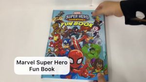 Marvel Superhero Adventures Fun Activity Book for Children includes Comic Colouring Facts about the Characters Puzzles Games Posters