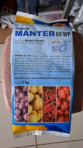 MANTEB 80 WP FUNGISIDA PENGENDALI PENYAKIT JAMUR 1 KG