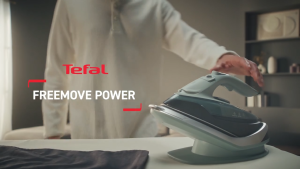 Tefal Freemove Power Cordless Steam Iron FV6672 – Powerful 2600W  Lightweight Smart Auto-Off Anti-Drip Anti-Scale