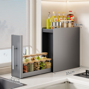 Retractable Multi-functional Seasoning Rack