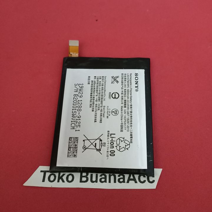 Baterai Batre Sony Xperia Z4 C5 Ultra Z3 Plus Lis1579erpc Original