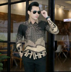 Kemeja Batik Pria Full Furing Bahan Katun Primisima Batik pria lengan panjang Kemeja batik motif baru