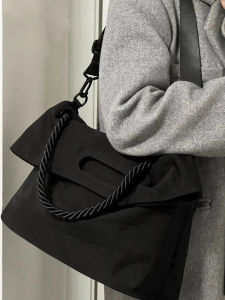 Bag Female Autumn Winter Retro Brown Soft Leather Large Capacity Totes Female Work Clothing Student Class Shoulder Messenger Bag Female