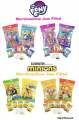 Minions Marshmallow Jam Filled, Banana Filled, Mango Filled, My Little Pony Marshmallow Chocolate Jam Filled 90g x18 pcs. 