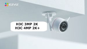 Camera Wifi Ngoài Trời EZVIZ H3C 3MP 2K 4MP 2K+ AI Màu Bang Đêm Đàm Thoại - Chính Hãng Bảo Hành 24 Tháng