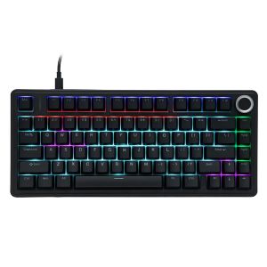 AULA | Bàn Phím Cơ Có Dây AULA F75 75% ANSI US Gasket Mount Hot Swap Núm Điều Chỉnh Âm Lượng Đèn Nền RGB Dùng Cho PC Laptop Văn Phòng