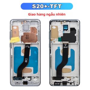 Màn Hình Cảm Ứng OLED/TFT LCD Samsung S20 Plus G985 G986 Kèm Khung Thay Thế Tương Thích Với Samsung S20+