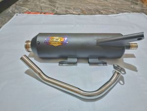 KNALPOT STANDAR RACING MONCONG SHIJIRO BEST1 MUFFLER inlet 26 rata 26-28 28 rata 28-32 ALL METIK