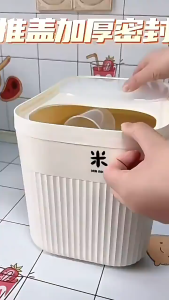 【1-3 Days Delivery】5kg /10kg Classy Luxe Rice Box Insect-proof Moisture-proof Sealed Rice Storage Box Grain Storage Bucket
