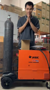 เครื่องเชื่อม 2 ระบบ JASIC รุ่น MIG250Z-1สามารถเชื่อม MIG Co2 และระบบไฟฟ้า พร้อมของแถม