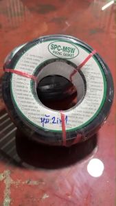 ยางหุ้มบานเลื่อน 2 IN 1 สีดำ 50 เมตร SPC **ใช่ได้กับกระจก 5 และ 6 มิล**