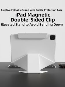 Zoyu | Foldable Stand Case with Magnetic Double-sided Clamp 10.9 inch