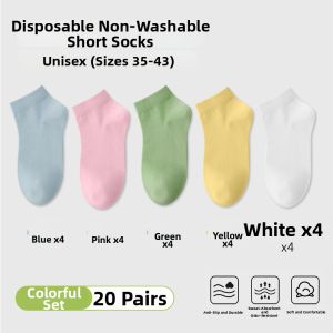 BEIZIYAN | Breathable Sweat Absorbing Daily Disposable Socks