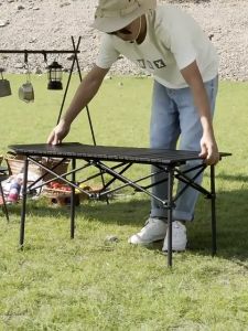 [READY] TrailTop Paket Kursi Meja Lipat Outdoor Portable Kursi Lipat 1 Set
