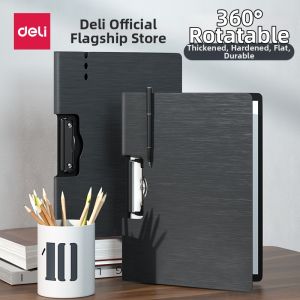 deli | Thư Mục Tập Ghi Đa Năng Đôi