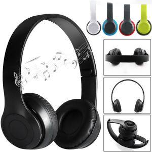 P47 Wireless Bluetooth Headphone With Microphone Foldable Headsets Bass HiFi Sound Music Stereo Earphone For Smart Phone TV Game