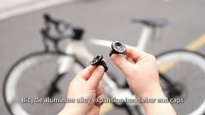 Nút Bịt Đầu Tay Lái Bằng Nhôm ESLNF Nút Bịt Tay Lái Xe Đạp Dành Cho Xe Đạp Địa Hình MTB BMX Xe Đạp Đường Trường - Phụ Kiện Xe Đạp Đường Kính 4cm