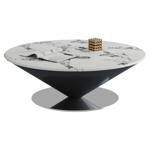 YINANWANG | Suspended Flying Saucer Design Coffee Table 2025 New Edition Luxury Minimalist Style
