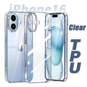 Camera Protection Clear Phone Case for Iphone 17 Air 17 Pro Max 16 Pro Max 15 14 13 12 Mini 11 Pro X XS Max XR 8 7 Plus Cover Casing