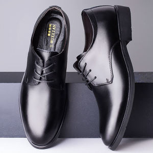 British Style Mens Shoes Wedding Groomsmen Black Business Formal Soft Bottom Suit Summer Casual Leather Shoes Wedding Shoes
