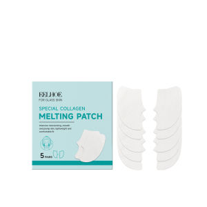 EELHOE | EELHOE Moisturize Sheet Mask Collagen Melting Patch Nourishment Lightweight Softening Plump Smooth Daily Facial Skincare 5 Pairs
