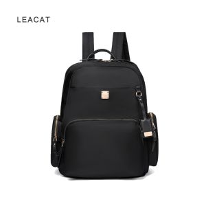 Leacat Female Backpack: Breathable Waterproof & Wear-Resistant Anti-Theft Business Office Bag