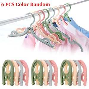 Travel Hangers Portable Foldable Multi Plastic Hanger Clothes Organizer Folding Hangers for Camping  Cruise Ship Essentials