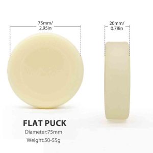 Ice Hockey Puck Luminous Hockey Puck PVC Glowing Floorba Pucks Resistant Rubber Multi-Functional Training Ball Accessory