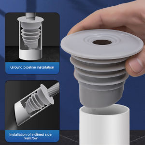Washing Machine Drain Silicone Sealing Gasket Sewer Anti-odor and Insect-proof Sealing Plug Shower Bathroom Accessories