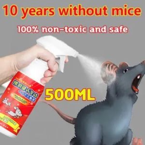 10 tahun tanpa tikus semprotan tikus ampuh 500ml CAIRAN RACUN PENGUSIR TIKUS Ekstrak tumbuhan alami dan tidak beracun Ruang Tamu Dapur Gudang Office Hotel Tersedia(semprotan pengusir tikus CAIRAN PENGUSIR TIKUS CAIRAN PENGUSIR TIKUS SEMPROT)