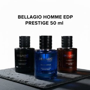 BELLAGIO HOMME EDP PRESTIGE COLLECTION 50 ml PARFUM LOKAL PRIA TAHAN LAMA 100% original