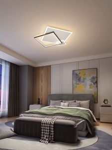 LED light modern Tricolor dimming with remote control ceiling light living room bedroom light ceiling lamp