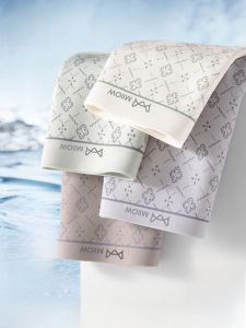 MiiOW | กางเกงชั้นในแบบไม่มีรอยตะเข็บผ้าไหมน้ำแข็งสำหรับผู้หญิง กางเกงชั้นในแบบไร้ตะเข็บ กางเกงขาสั้นทรงเอวสูง กางเกงชั้นในแบบลำลอง