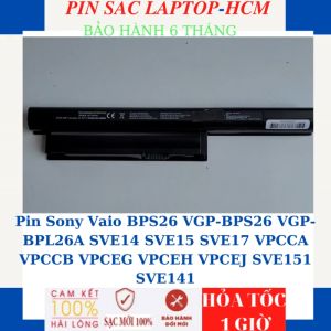 Pin Sony Vaio BPS26 VGP-BPS26 VGP-BPL26A SVE14 SVE15 SVE17 VPCCA VPCCB VPCEG VPCEH VPCEJ SVE151 SVE141